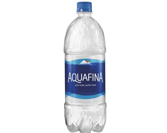 Order Aquafina Purified Water 1 Liter Bottle food online from Trumbull Super Stop store, Trumbull on bringmethat.com