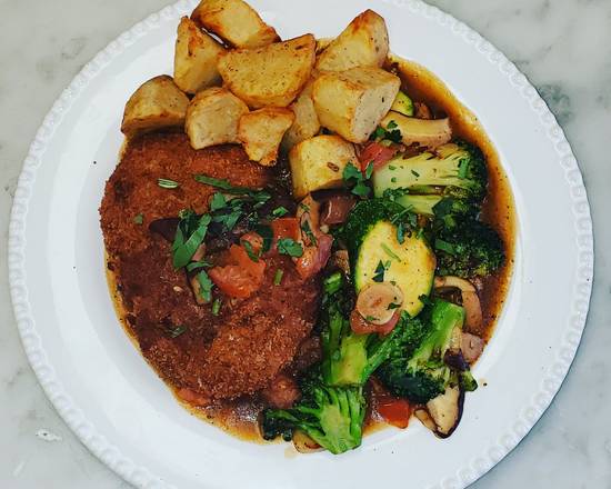 Order Vegan Homemade Chicken Al Porto food online from Pizzanada store, Bloomfield on bringmethat.com