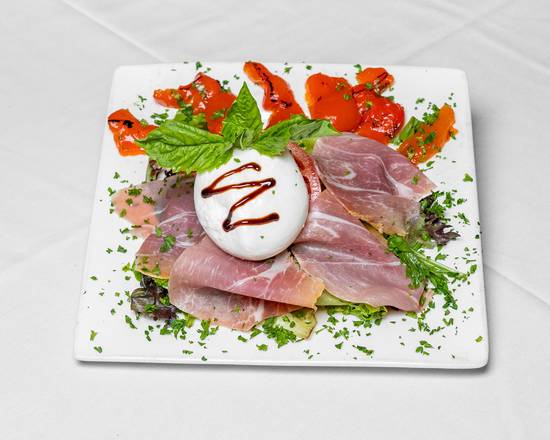 Order Fresh Burrata food online from Trattoria Luna store, Miami on bringmethat.com