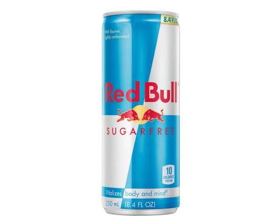Order Red Bull Sugar Free 8.4oz, mixer food online from Woodbury Wine & Spirits store, ORLANDO on bringmethat.com