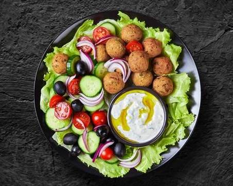 Order Falafel Feast food online from Middle Feast store, Secaucus on bringmethat.com