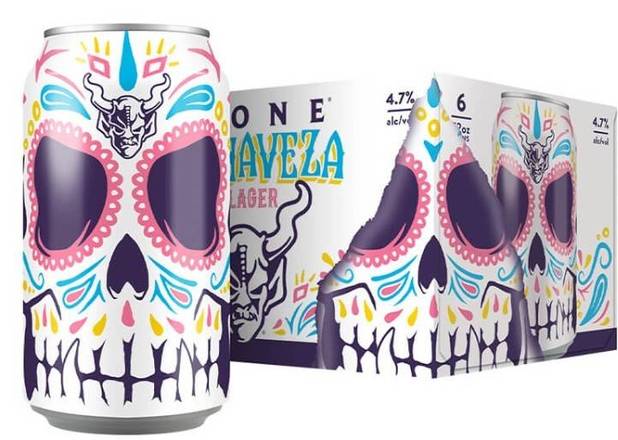 Order Stone Buenaveza Salt & Lime Lager 6pk-12oz cans (4.7% ABV) food online from Silver Liquor Market store, Los Angeles on bringmethat.com