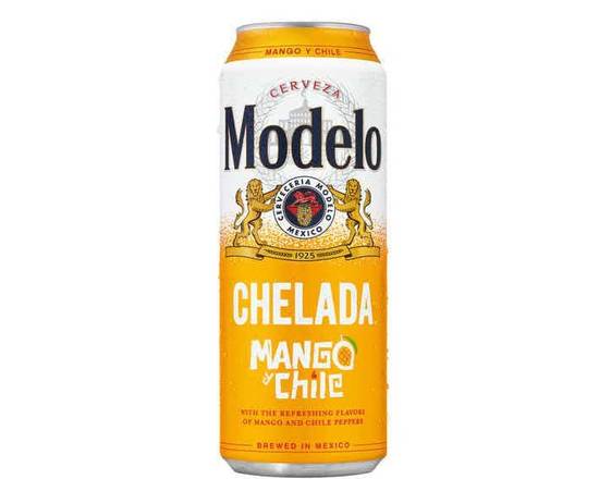 Order MODELO CHELADA MANGO CHILE 24 OZ CAN food online from Circle K store, Simi Valley on bringmethat.com