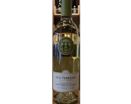 Order 2018 Eco Terreno, Sauvignon Blanc, Alexander Valley, CA food online from Resolute Wine Shop store, San Francisco on bringmethat.com