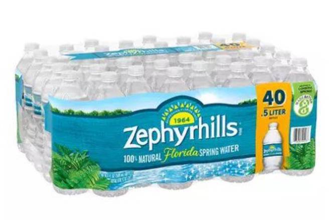 Order Zephyrhills 16 oz (40 pk) food online from Shell store, Tampa on bringmethat.com