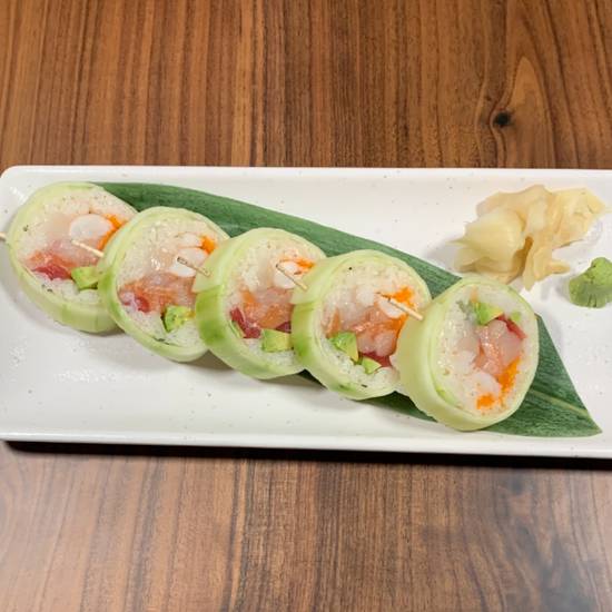 Order Kaisen Futomaki food online from Sushi Katsu-Ya store, Seattle on bringmethat.com