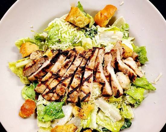 Order Chicken Caesar Salad food online from Harold Seltzer Steakhouse store, St. Petersburg on bringmethat.com