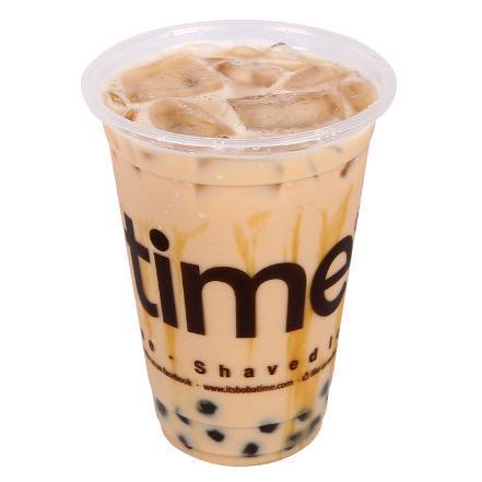 Order Caramel Milk Tea food online from Boba Time store, Los Angeles on bringmethat.com