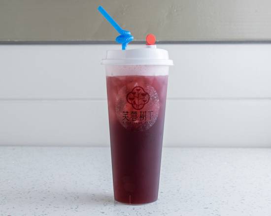 Order Blueberry Green Tea 蓝莓绿茶 food online from Hibiscus Tree 芙蓉树下 store, City Of Industry on bringmethat.com
