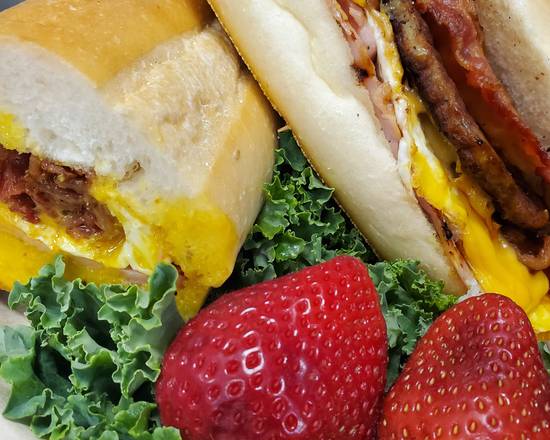 Order Heart Attack Hero food online from Long Island Bagel Cafe store, Scarsdale on bringmethat.com