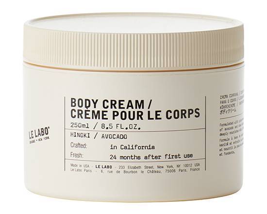 Order Body Cream Hinoki food online from Le Labo store, Berkeley on bringmethat.com