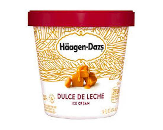 Order Haagen Dazs Dulce De Leche Pint food online from George's Market store, San Francisco on bringmethat.com