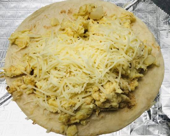 Order Potato, Egg, & Cheese food online from Donut Tacos Palace store, Austin on bringmethat.com