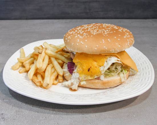 Big Maestro's burger
