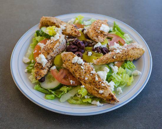 Order Greek Delight food online from Tunis Seafood Wings & Subs store, Jacksonville on bringmethat.com