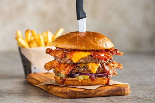Order Big Bacon BBQ Burger* food online from Chili store, Chico on bringmethat.com