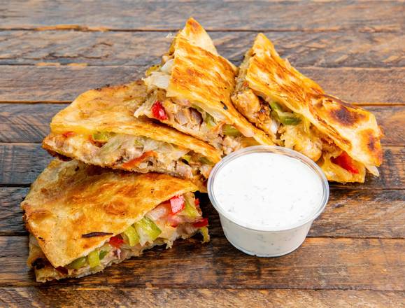 Order Organic Chicken Fajita Quesadilla food online from Organico store, Los Angeles on bringmethat.com