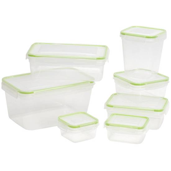 Order Click & Lock 14 Piece Storage Containers food online from Everyday Needs by Gopuff store, Melrose Park on bringmethat.com