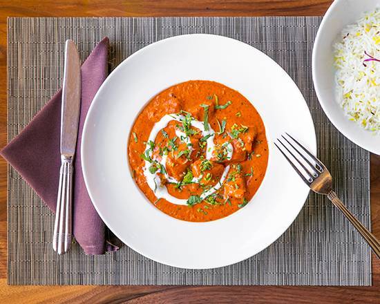 Order Chicken Tikka Masala food online from Natraj's Indian Bistro store, Rancho Santa Margarita on bringmethat.com