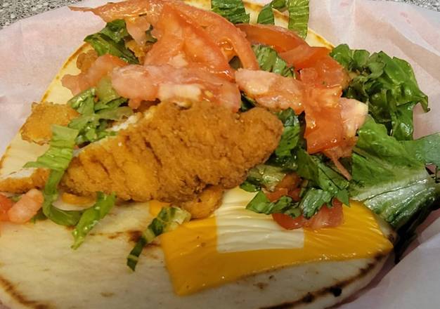 Order Strip Pita Chicken food online from Fleetwood diner store, Ann Arbor on bringmethat.com