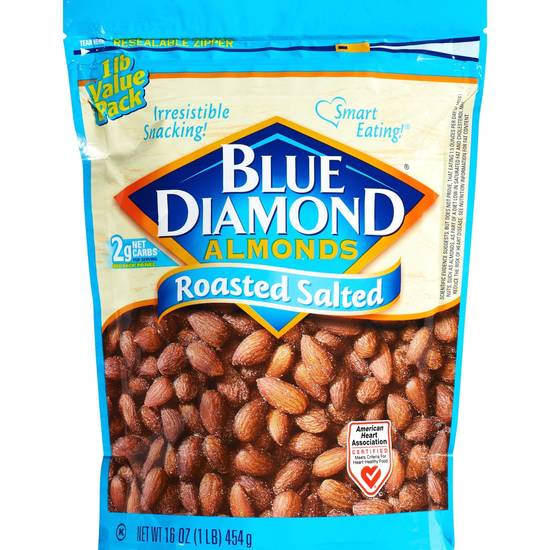 Order Blue Diamond Roasted Salted Almonds, 16 OZ food online from Cvs store, LINCOLN on bringmethat.com