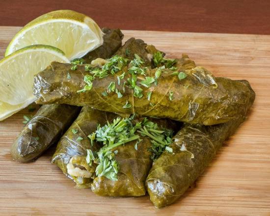 Order Grape Leaves food online from Maroosh Mediterranean Restaurant store, Coral Gables on bringmethat.com