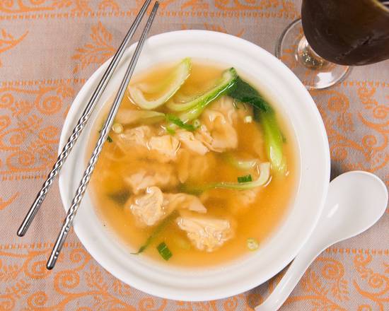 Order Wonton Soup food online from Hong Kong Alleys Kitchen store, Union Park on bringmethat.com