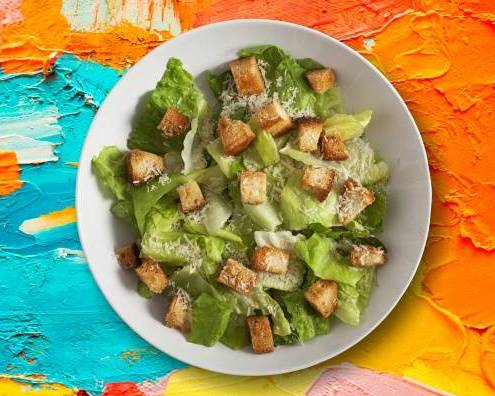 Order Caesars Salad food online from Black Bird Wings store, Oklahoma City on bringmethat.com