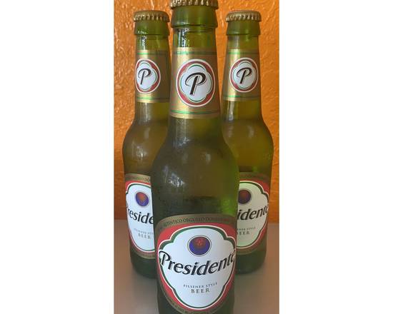 Order Cerveza Presidente  food online from Arepa One store, Hialeah on bringmethat.com
