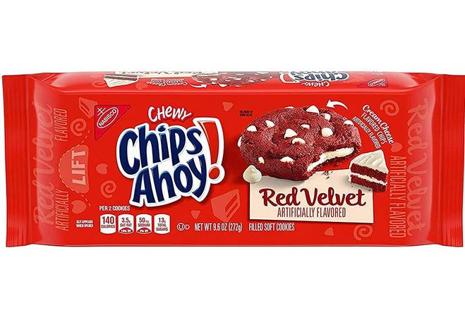 Order Chips Ahoy Chewy Red Velvet   food online from Fresko Market store, Miami on bringmethat.com