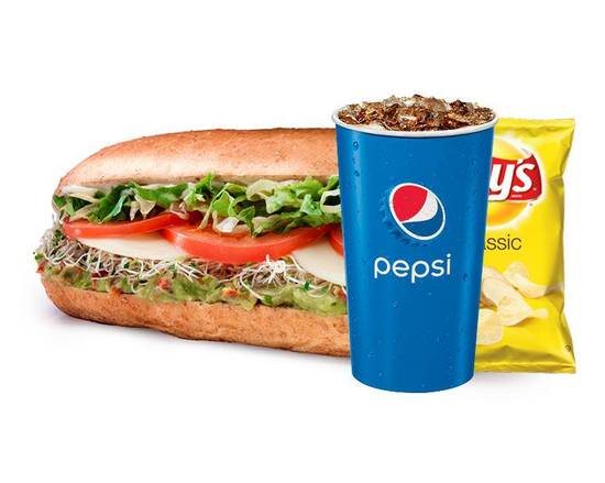 Order Veggie Delite Meal food online from Milio's Sandwiches store, Eden Prairie on bringmethat.com