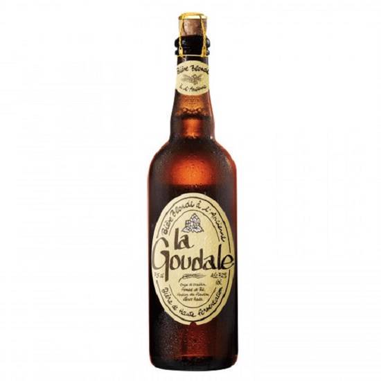 LA GOUDALE  BLONDE  75CL