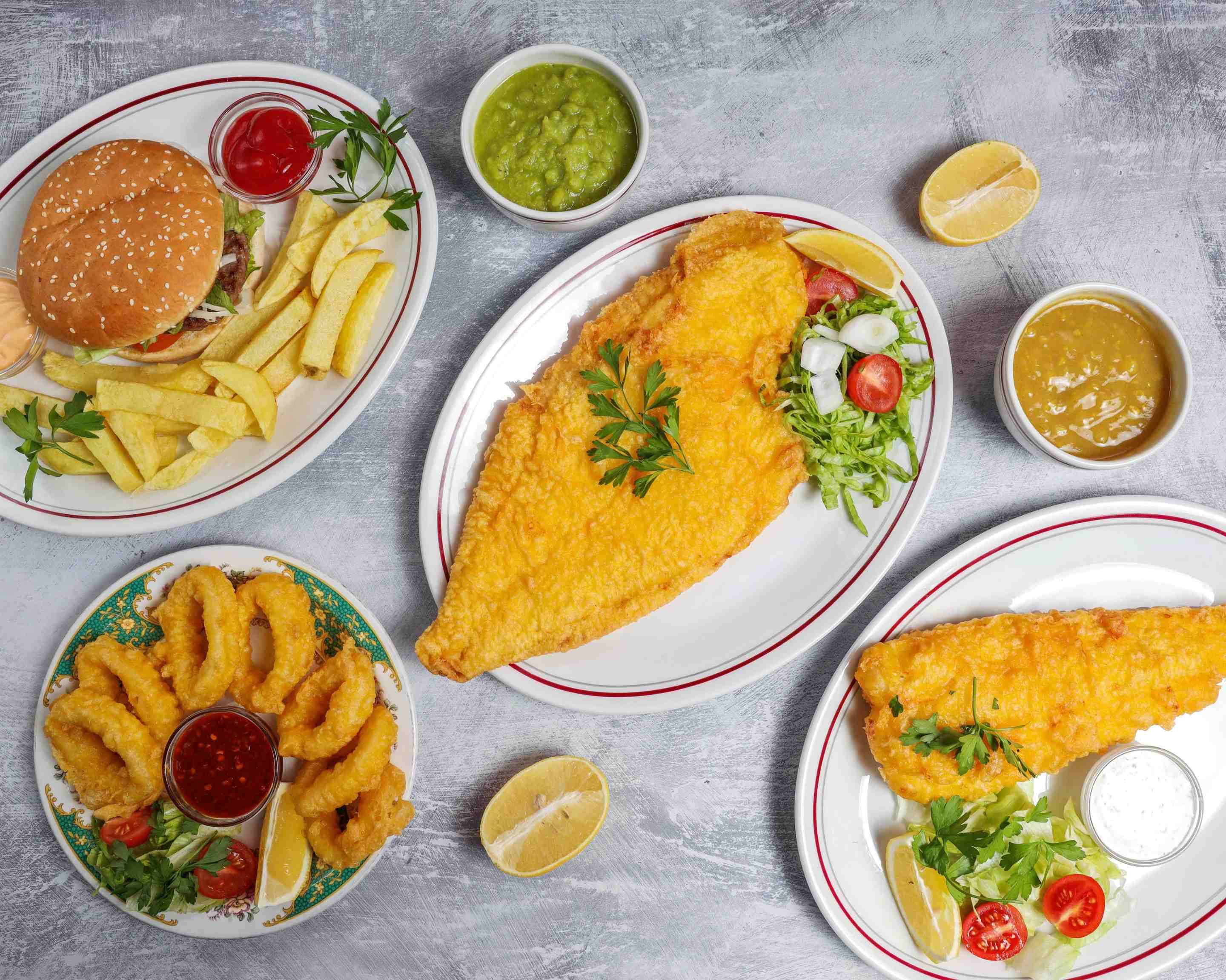 Oli’s fish and chips Menu - Takeaway in London | Delivery Menu & Prices