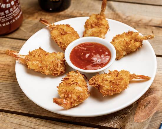 Order Coconut Shrimp food online from Fuji Sushi Asian Cuisine store, La Porte on bringmethat.com