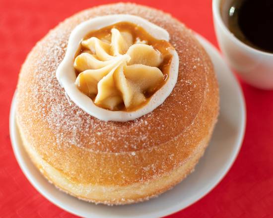 Order Salted Caramel Cheesecake Gourmet Donut food online from Mojo Donuts & Fried Chicken store, Miami on bringmethat.com