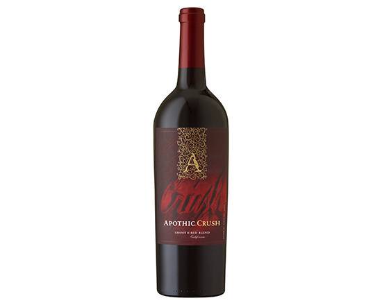 Order Apothic Crush Red Blend, 750mL red wine (14.5% ABV) food online from Bellerose Wines & Liquor store, Queens on bringmethat.com