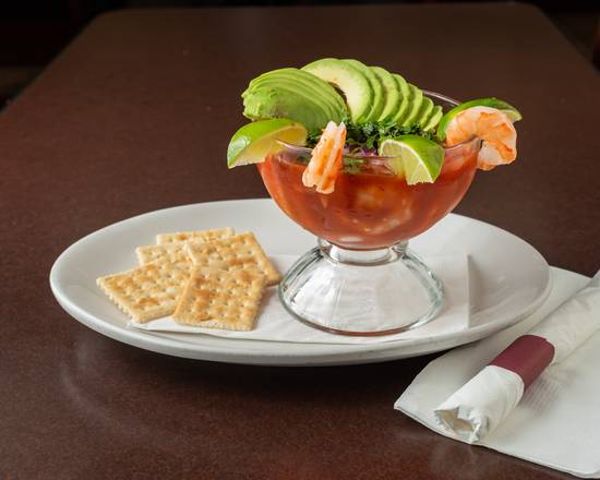 Order Shrimp Cocktail food online from Los Burritos Tapatios store, Naperville on bringmethat.com