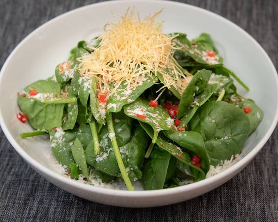 Order Baby Spinach Salad With Dry Miso food online from Nobu Miami store, Miami Beach on bringmethat.com