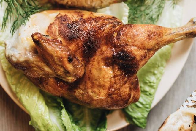 Order Chicken Muhamar (Roasted Chicken) food online from Hadramout Restaurant store, New York on bringmethat.com