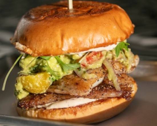 Order Grilled Fish Sandwich food online from Larder Gourmet Market + Eatery store, Metairie on bringmethat.com