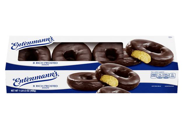 Order Entenmann's 8 Pk Rich Frosted Donuts 15.5 oz food online from Wawa store, Downingtown on bringmethat.com