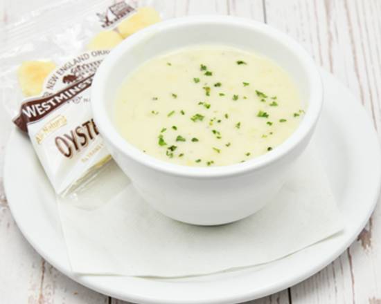Order Clam Chowder Cup food online from Joe's Crab Shack store, Corpus Christi on bringmethat.com