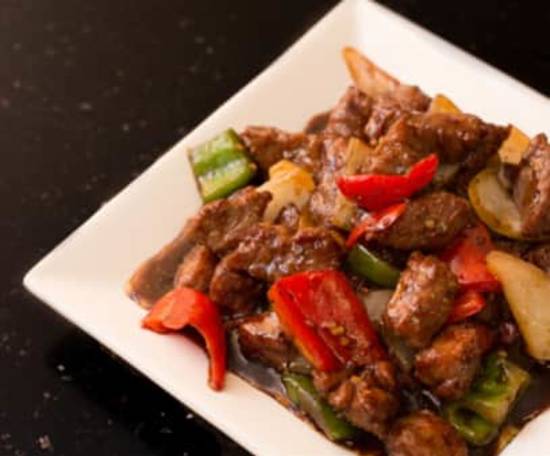 Order 黑椒牛柳 Black Pepper Beef Tenderloin food online from Golden Eagle Chinese store, Honolulu on bringmethat.com