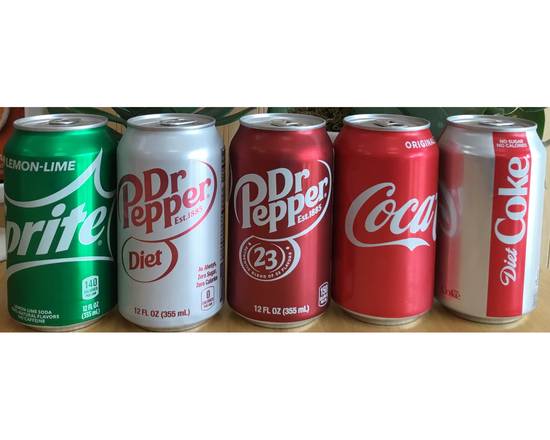 Order Soda (Can) food online from Sonny Donuts store, Corinth on bringmethat.com