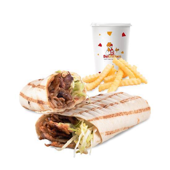 Kebab wrap menu