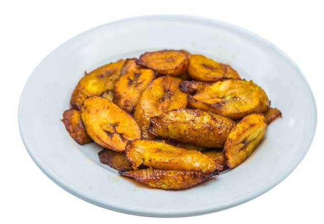 Order Fried Plantain (4pcs) food online from Wazobia Kitchen store, Houston on bringmethat.com