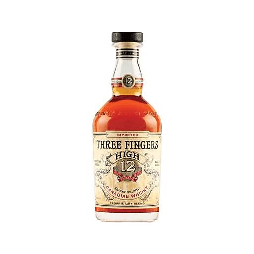 Order Three Fingers 12YR Canadian Whiskey (750 ML) 131001 food online from Bevmo! store, Los Angeles on bringmethat.com