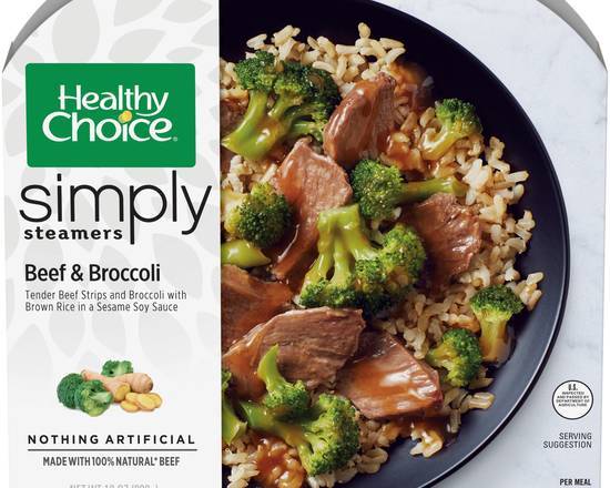 Order Healthy Choice Bowls Beef and Broccoli  food online from Fresko Market store, Miami on bringmethat.com