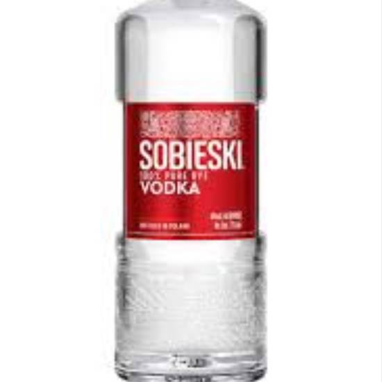 Order Sobieski Vodka 1.75L 40% ABV  food online from Princess Liquors store, Port Saint Lucie on bringmethat.com