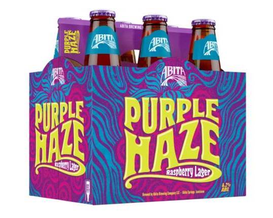 Order Purple Haze 6pk-12oz Bottles (4.2% AB) food online from Silver Liquor Market store, Los Angeles on bringmethat.com